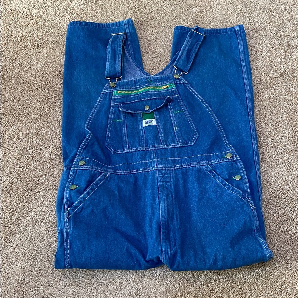 LIBERTY Blue Denim Overalls
